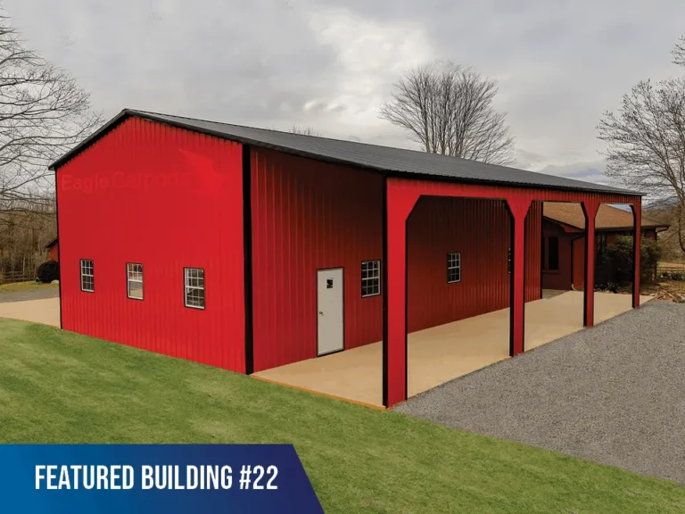 42x50x16/13 Triple Wide Metal Building