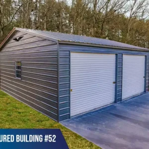 Double Metal Garage Storage