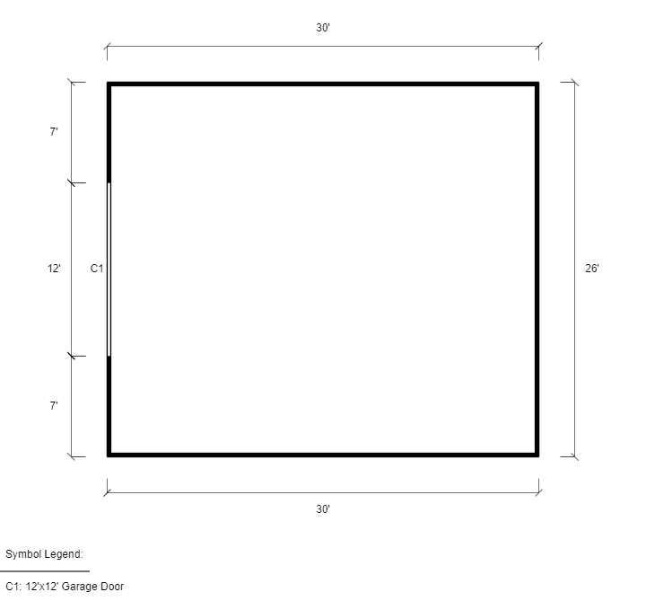 2d-floor-plan-26x30x12-vertical-roof-garage