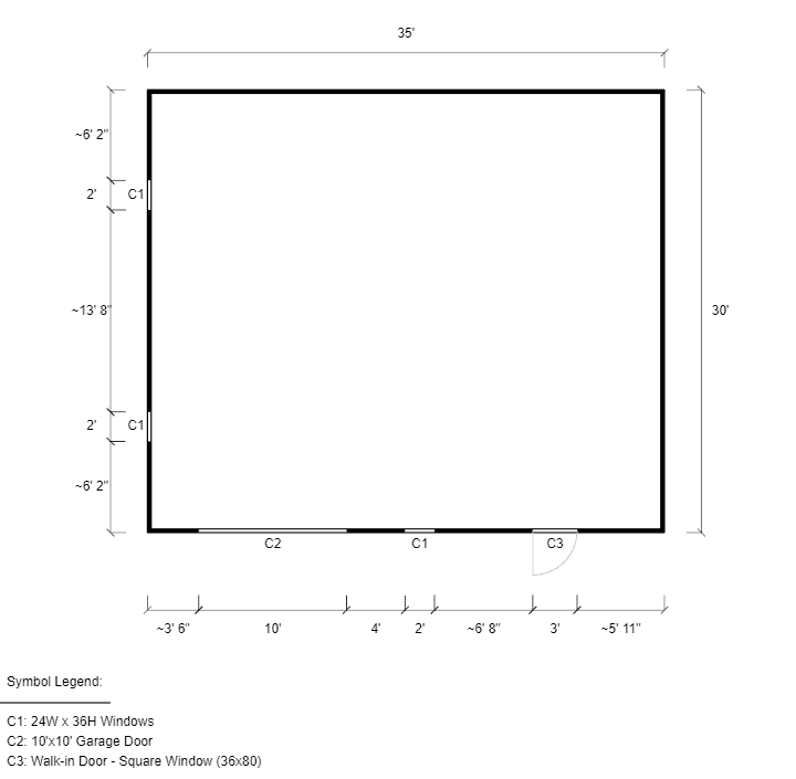 2d-floor-plan-30x36x11-vertical-roof-garage