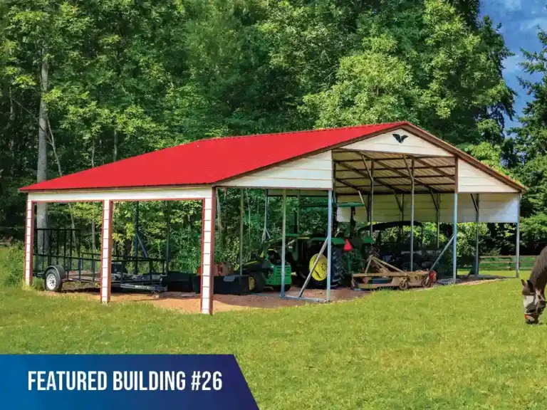 Farm Building - Vertical Roof