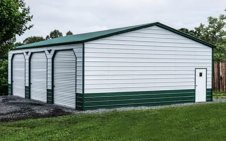Adding a detached garage can help open square footage in your home which can add more value to most homeowners